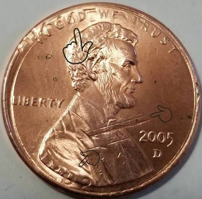2005-Lincoln-Cent-Error?